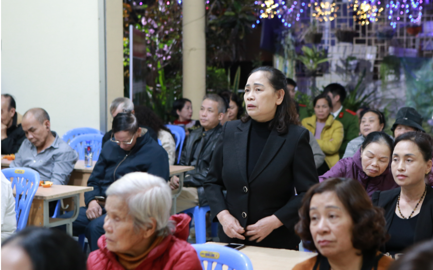 Lấy ý kiến nhận xét và tín nhiệm đối với người ứng cử đại biểu HĐND tỉnh